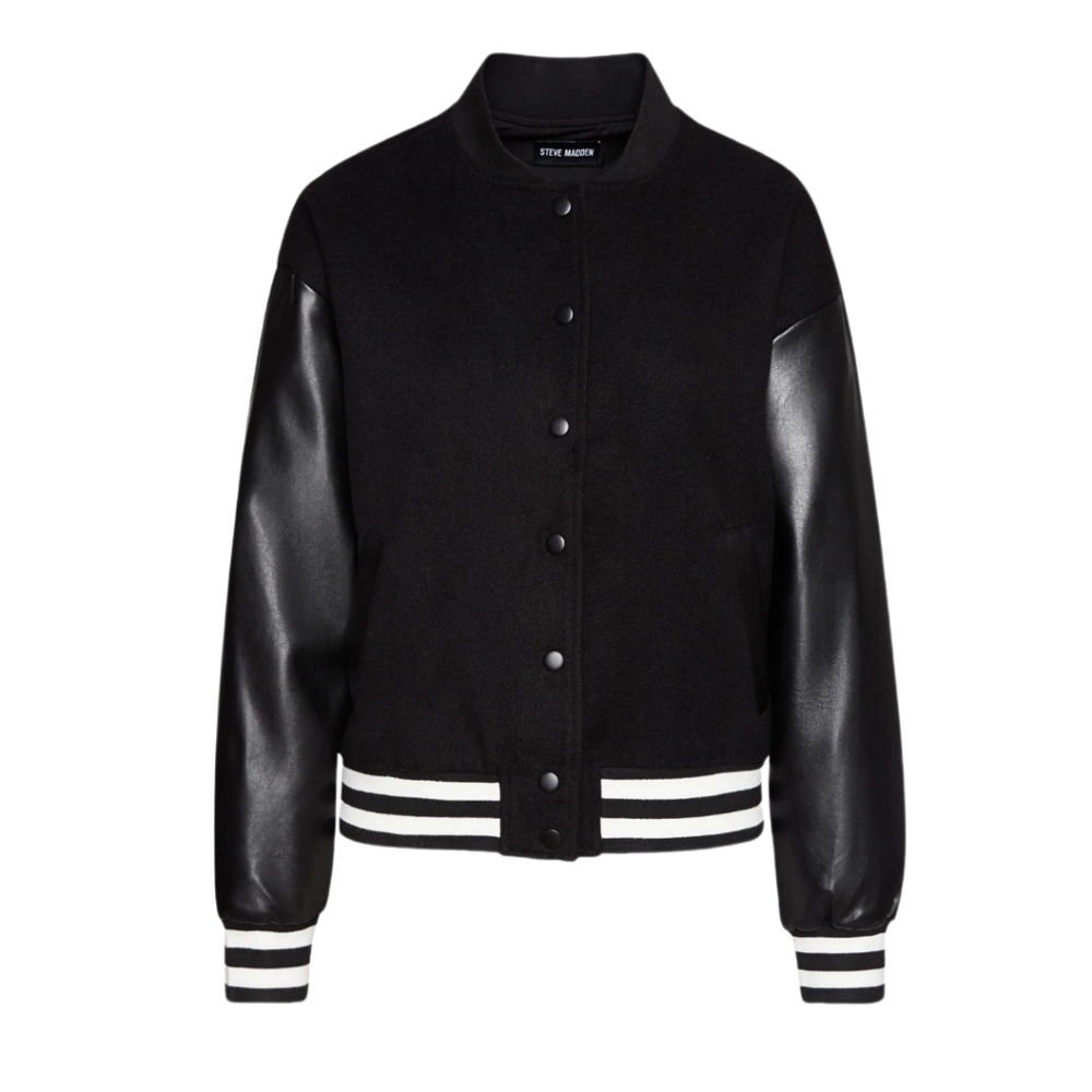 Steve Madden Alexandra Varsity Jacket